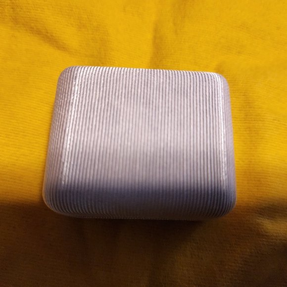 NEW PAIR IN BOX SILVER AND 14K GOLD EARRINGS - Picture 5 of 5